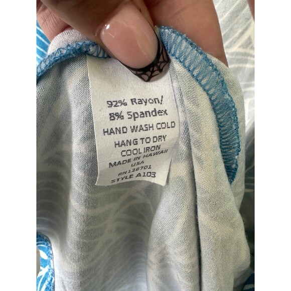 A-Line Hawaiian Aloha Tropical Leaves Floral Dolman Sleeve Open Cardigan XL - Picture 6 of 6